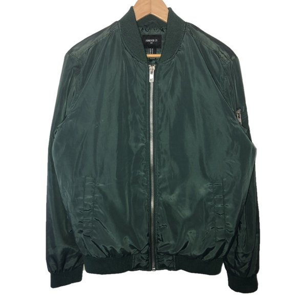 Forever 21 Other - Industry Bomber Jacket (Green)
